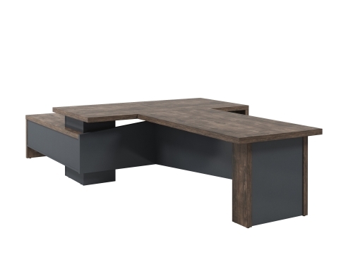 Стол руководителя с опорной тумбой Т-920.0000ПР с брифингом фото 2 Стол руководителя с опорной тумбой Т-920.0000ПР с брифингом фото 2