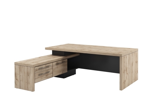 Стол руководителя с опорной тумбой Т-20.0000Л Стол руководителя с опорной тумбой Т-20.0000Л