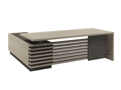 Стол для руководителя с опорной тумбой Z-222пр.0000 (R) Стол для руководителя с опорной тумбой Z-222пр.0000 (R)