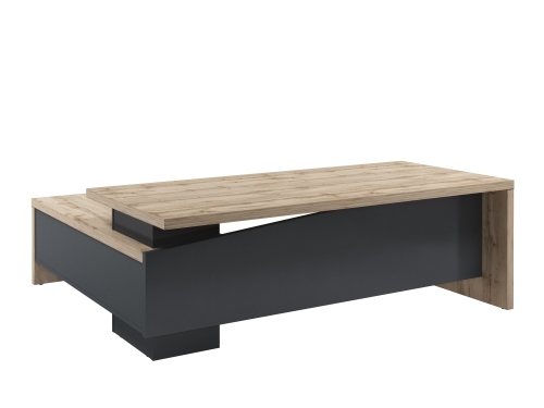 Стол руководителя с опорной тумбой Т-22.0000ПР Стол руководителя с опорной тумбой Т-22.0000ПР