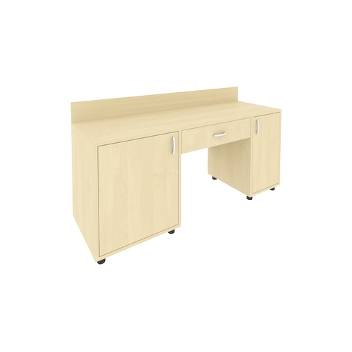 Стол с 2-мя тумбами и бортиком С-СТ-170 (L) фото 3 Стол с 2-мя тумбами и бортиком С-СТ-170 (L) фото 3