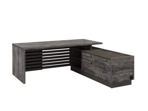 Стол для руководителя с опорной тумбой Z-220пр.1000 (R) с блоком розеток фото 2 Стол для руководителя с опорной тумбой Z-220пр.1000 (R) с блоком розеток фото 2