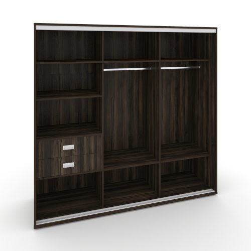 Корпус 3-х секционного шкафа низкого L=2669мм Maris SH.K3-8.2 K6 фото 3