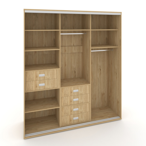 Корпус 3-х секционного шкафа высокого L=1919мм Maris SH.K3-3.1 K6 фото 3