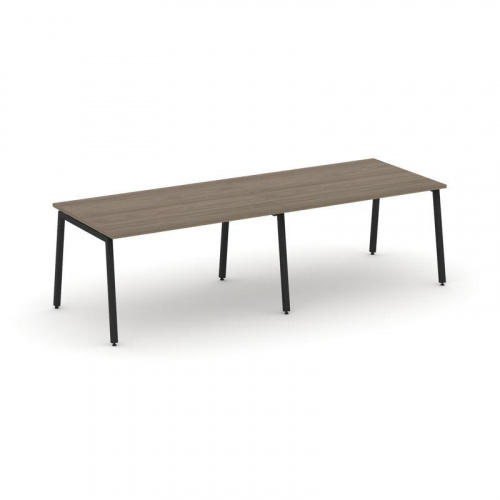 Style Project Стол переговорный SN-4A.SPRG-013.3 Тиквуд Светлый/Металл Белый 2760*980*750 фото 11