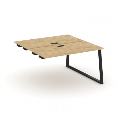 Style Project Стол-приставка к опор. элем. SN-6T1.DPRS-021 Акация Лорка/Металл Антрацит/Заглушка Пла