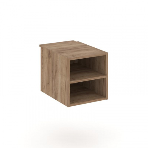 Style Project Подвесная тумба с двумя открытыми нишами SN.TP-011 Акация Лорка 343*437*352 фото 3