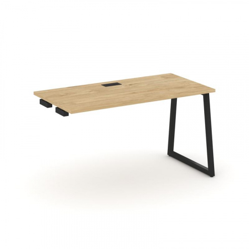 Style Project Стол-приставка к опор. элем. SN-4T1.OPRS-004 Акация Лорка/Металл Антрацит/Заглушка Пла