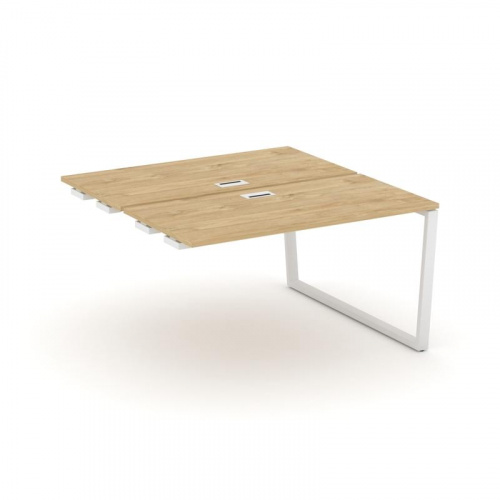 Style Project Стол-приставка к опор. элем. SN-6T2.DPRS-004 Акация Лорка/Металл Антрацит/Заглушка Пла фото 3