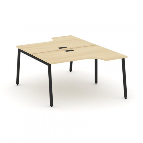 Style Project Рабочая станция эргоном. SN-4A.DRPA-002 Дуб Наварра/Металл Антрацит 1580*1232/1992*750 фото 14