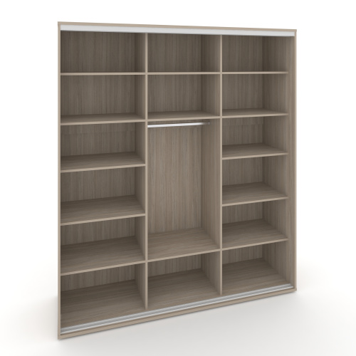 Корпус 3-х секционного шкафа высокого L=2669мм Maris SH.K3-8.1 K4 фото 4