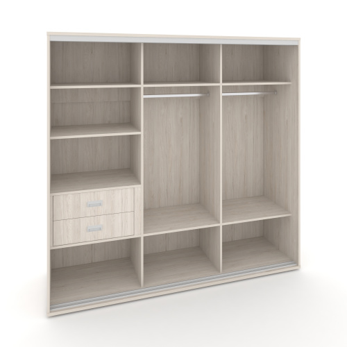 Корпус 3-х секционного шкафа низкого L=2369мм Maris SH.K3-6.2 K6 фото 4