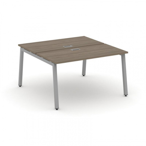 Style Project Рабочая станция 2-х сторон. SN-5A.DRS-021 Акация Лорка/Металл Белый 980*1632*750 фото 5