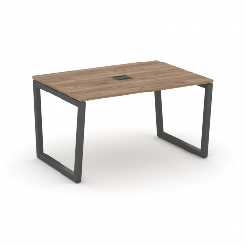 Style Project Стол переговорный SN-5T2.SPRG-004 Акация Лорка/Металл Антрацит/Заглушка Металл Антраци фото 23