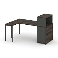 Стол эргономичный с опорным распашным шкафом Concept CN.SA-214(L)