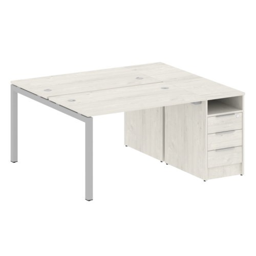 Бенч-система с тумбой на П-обр. м/к Metal System Quattro 50БП.РС-СТП-2.2 фото 8 Бенч-система с тумбой на П-обр. м/к Metal System Quattro 50БП.РС-СТП-2.2 фото 8