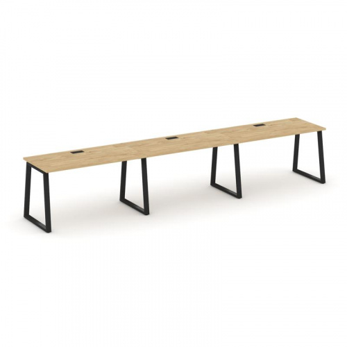 Style Project Рабочая станция 1 сторон. SN-6T1.ORS-041 Акация Лорка/Металл Антрацит/Заглушка Пластик Style Project Рабочая станция 1 сторон. SN-6T1.ORS-041 Акация Лорка/Металл Антрацит/Заглушка Пластик