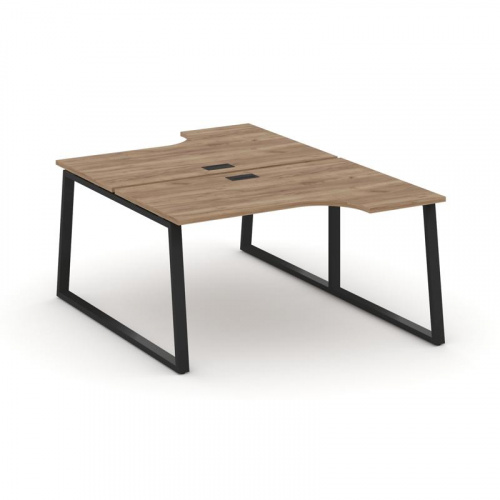 Style Project Рабочая станция эргоном. SN-6T1.DRPA-002 Акация Лорка/Металл Антрацит/Заглушка Пластик фото 9