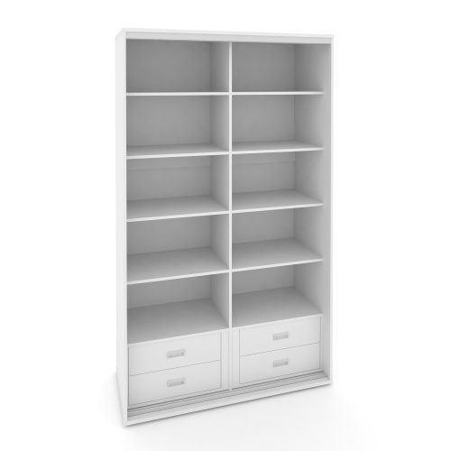 Корпус 2-х секционного шкафа высокого L=1100мм Maris SH.K2-1.1 K4 фото 2 Корпус 2-х секционного шкафа высокого L=1100мм Maris SH.K2-1.1 K4 фото 2