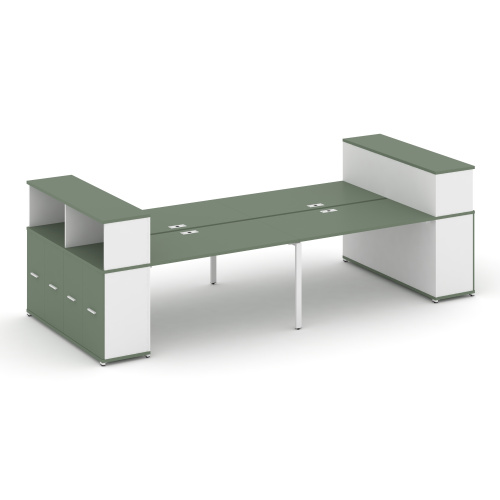 Бенч-система с опорными распашными шкафами Concept CN.DRS-269 фото 5 Бенч-система с опорными распашными шкафами Concept CN.DRS-269 фото 5