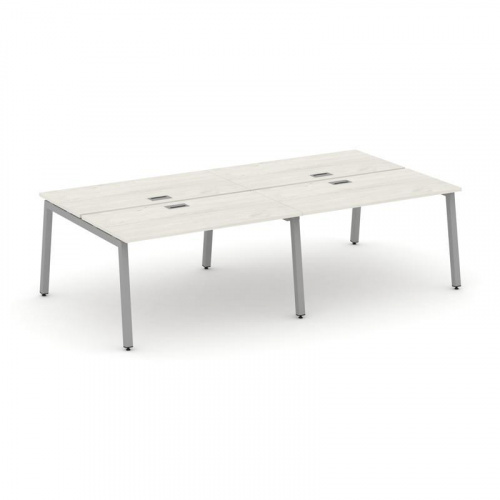 Style Project Рабочая станция 2-х сторон. SN-5A.DRS-034 Белый/Металл Антрацит 3160*1232*750 фото 3 Style Project Рабочая станция 2-х сторон. SN-5A.DRS-034 Белый/Металл Антрацит 3160*1232*750 фото 3