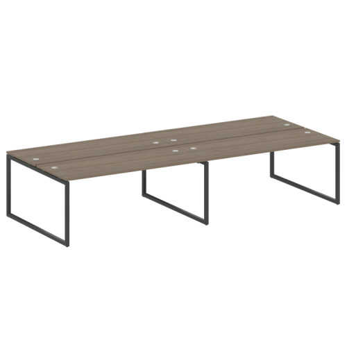 Бенч-система на 4 места на О-обр. м/к Metal System Quattro 40БО.СМ-4.5 фото 2 Бенч-система на 4 места на О-обр. м/к Metal System Quattro 40БО.СМ-4.5 фото 2