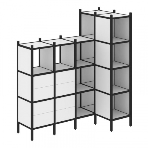 Стеллаж офисный угловой Loft VR.L-47 фото 8 Стеллаж офисный угловой Loft VR.L-47 фото 8