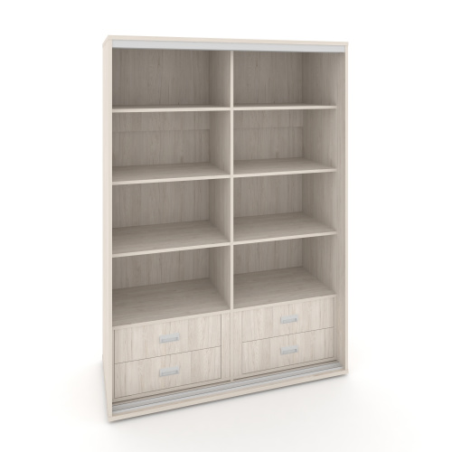 Корпус 2-х секционного шкафа низкого L=1600мм Maris SH.K2-6.2 K6 фото 6