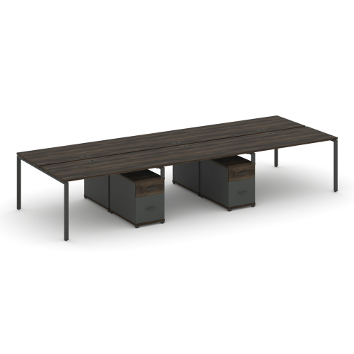 Бенч-система на 6 мест с 2 опорными тумбами Concept CN.DRS-347 фото 3 Бенч-система на 6 мест с 2 опорными тумбами Concept CN.DRS-347 фото 3