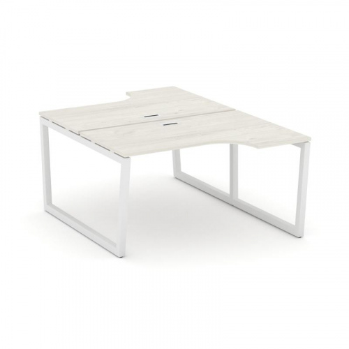 Style Project Рабочая станция эргоном. SN-5T2.DRPA-022 Акация Лорка/Металл Антрацит/Заглушка Пластик фото 13