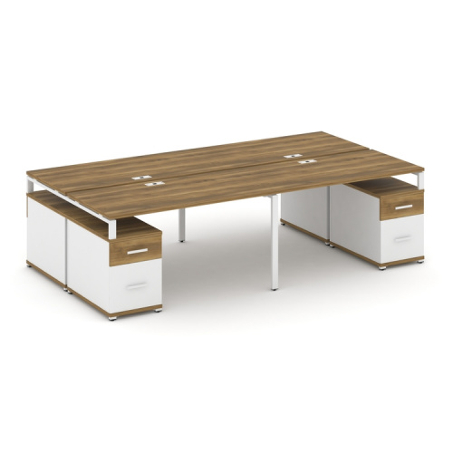 Бенч-система на 4 места с 2 опорными тумбами Concept CN.DRS-331 фото 8 Бенч-система на 4 места с 2 опорными тумбами Concept CN.DRS-331 фото 8