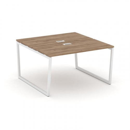 Style Project Рабочая станция 2-х сторон. SN-4T2.DRS-014 Акация Лорка/Металл Антрацит/Заглушка Пласт фото 10