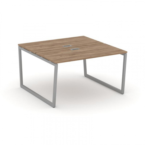 Style Project Рабочая станция 2-х сторон. SN-4T2.DRS-014 Акация Лорка/Металл Антрацит/Заглушка Пласт фото 9