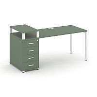 Стол офисный с опорной тумбой Concept CN.SP-411