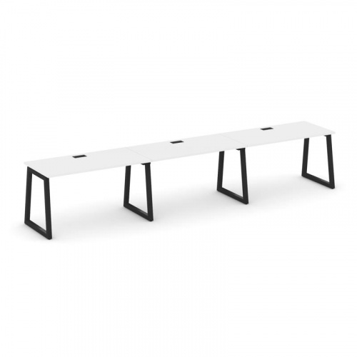 Style Project Рабочая станция 1 сторон. SN-5T1.ORS-034 Акация Лорка/Металл Антрацит/Заглушка Пластик фото 4