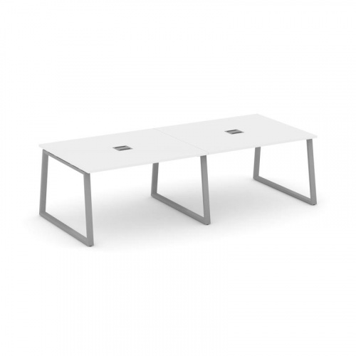 Style Project Стол переговорный SN-6T1.SPRG-043 Акация Лорка/Металл Антрацит/Заглушка Металл Антраци фото 17