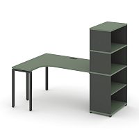 Стол эргономичный с опорным стеллажом Concept CN.SA-208(L)