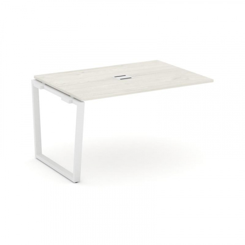 Style Project Проходной наб. элем. перег. стола SN-6T2.NSPRG-003 Акация Лорка/Металл Антрацит/Заглуш фото 13