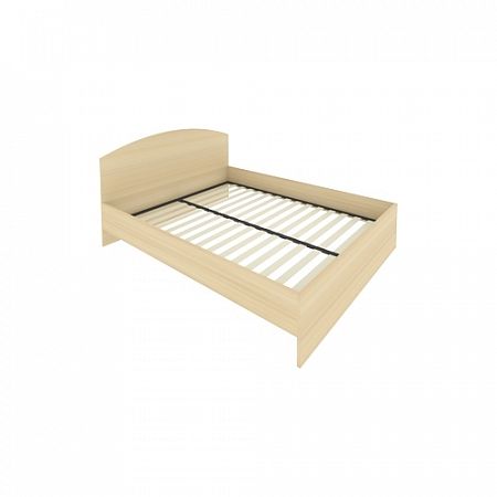 Кровать с ортопедическим основанием и изголовьем С-КИ-160