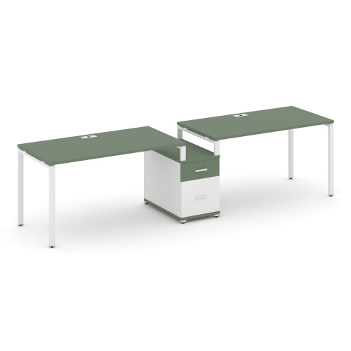 Бенч-система на 2 места с 1 опорной тумбой Concept CN.ORS-305 фото 7 Бенч-система на 2 места с 1 опорной тумбой Concept CN.ORS-305 фото 7