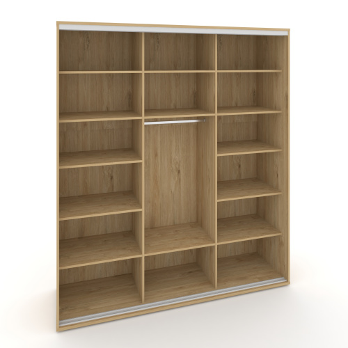 Корпус 3-х секционного шкафа высокого L=2669мм Maris SH.K3-8.1 K4 фото 3