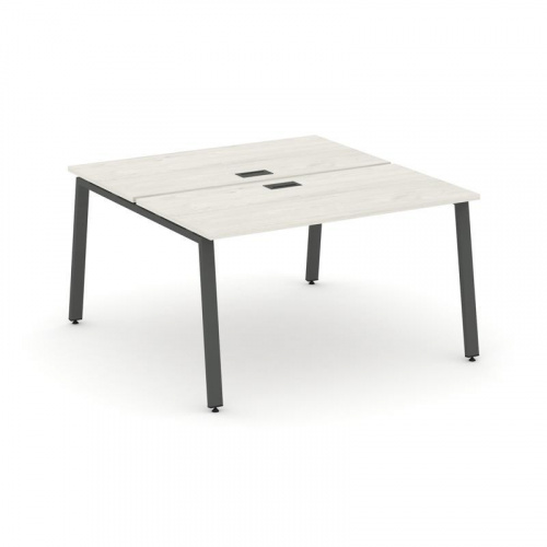 Style Project Рабочая станция 2-х сторон. SN-6A.DRS-002 Акация Лорка/Металл Белый 1180*1232*750 фото 23