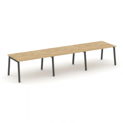 Style Project Стол переговорный SN-5A.SPRG-022.3 Акация Лорка/Металл Антрацит 3540*980*750 фото 19