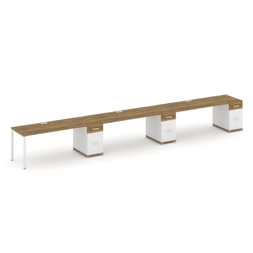 Бенч-система на 3 места с 3 опорными тумбами Concept CN.ORS-448 фото 8 Бенч-система на 3 места с 3 опорными тумбами Concept CN.ORS-448 фото 8