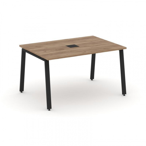 Style Project Стол переговорный SN-6A.SPRG-004 Акация Лорка/Металл Антрацит 1580*980*750 фото 9