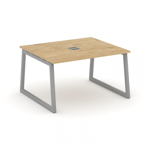 Style Project Стол переговорный SN-5T1.SPRG-033 Акация Лорка/Металл Антрацит/Заглушка Металл Антраци фото 3