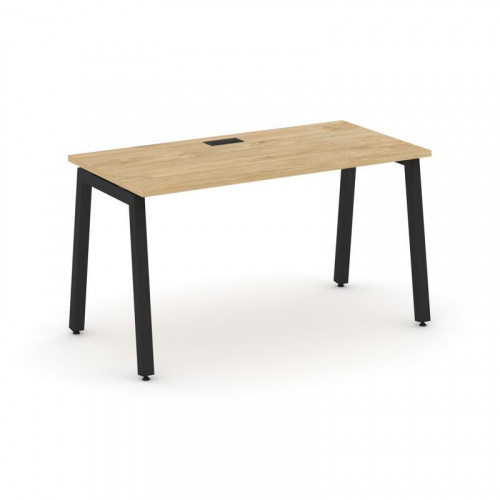 Style Project Стол письменный SN-5A.SP-004 Тиквуд Светлый/Металл Антрацит 1580*600*750 фото 2 Style Project Стол письменный SN-5A.SP-004 Тиквуд Светлый/Металл Антрацит 1580*600*750 фото 2