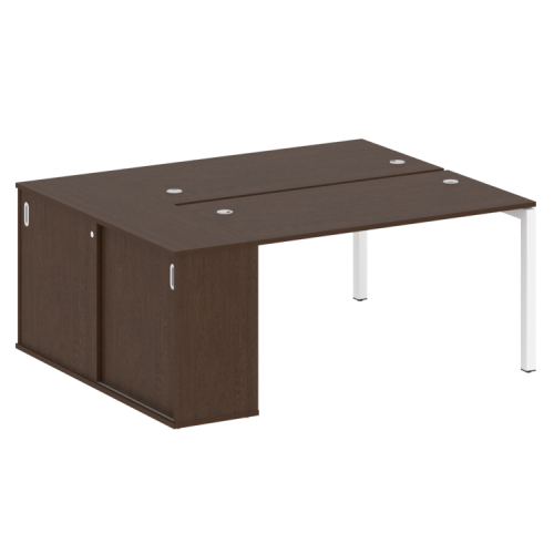 Бенч-система с шкафом-купе на П-обр. м/к Metal System Quattro 50БП.РС-СШК-1.3 фото 6 Бенч-система с шкафом-купе на П-обр. м/к Metal System Quattro 50БП.РС-СШК-1.3 фото 6