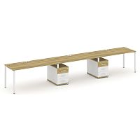 Бенч-система на 3 места с 2 опорными тумбами Concept CN.ORS-336