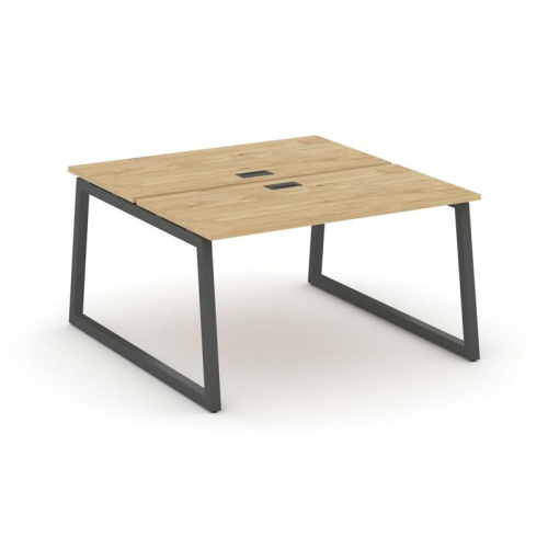 Style Project Рабочая станция 2-х сторон. SN-5T1.DRS-004 Акация Лорка/Металл Антрацит/Заглушка Пласт фото 22